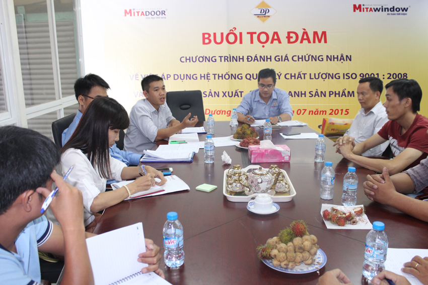 mitadoor - mitawindow chung nhan iso 9001